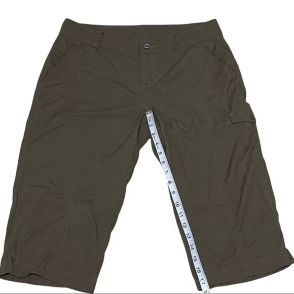 Columbia Green Fishing Nylon Bermudas Size 10 - Picture 6 of 8